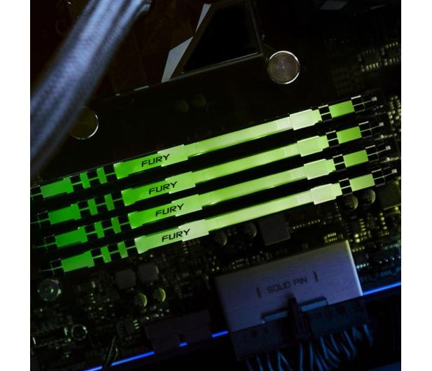 KINGSTON DDR4 Fury Beast RGB 16GB(2*8GB)/3200 CL16 KF432C16BBAK2/16 - 667789 - zdjęcie 5